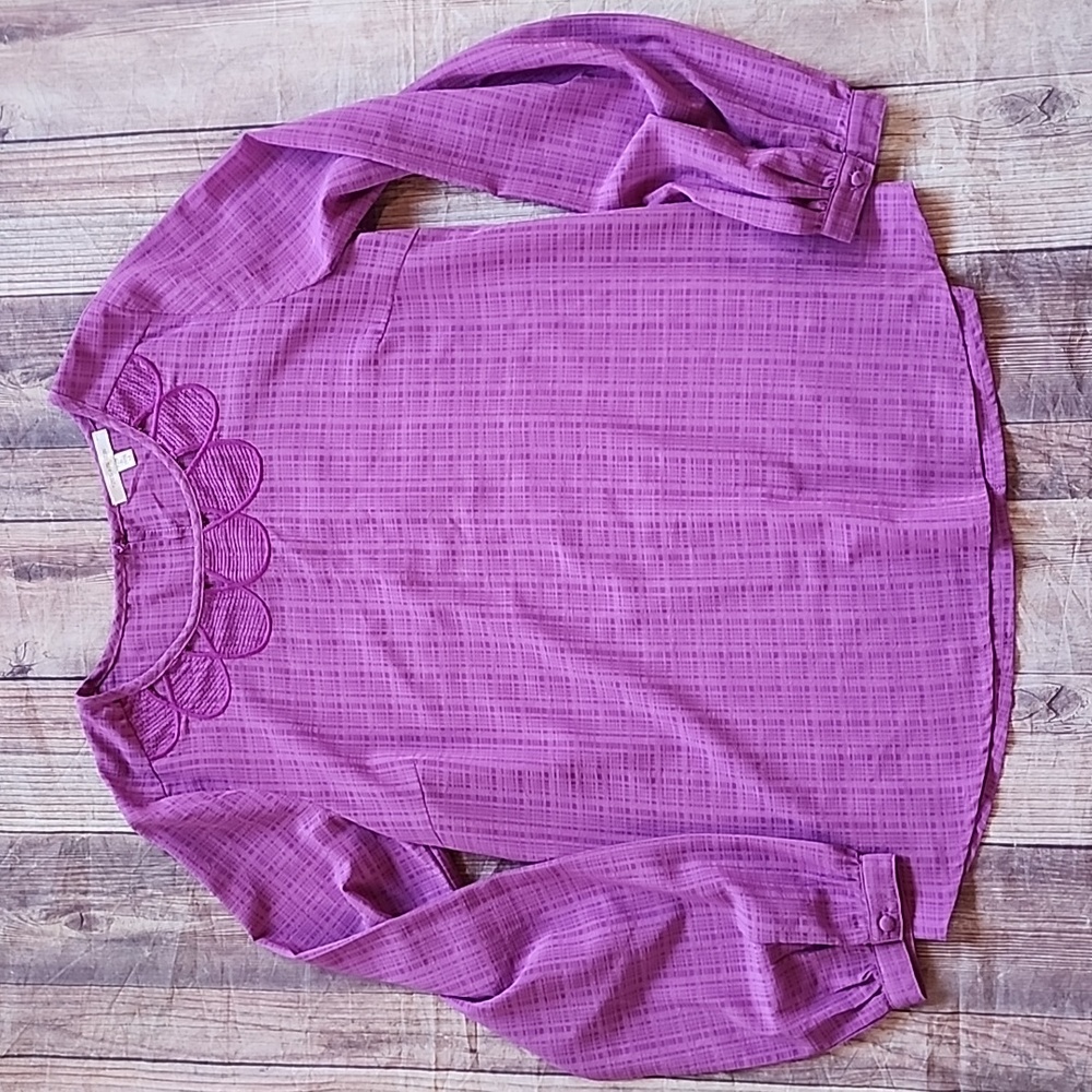 Skies are Blue blouse